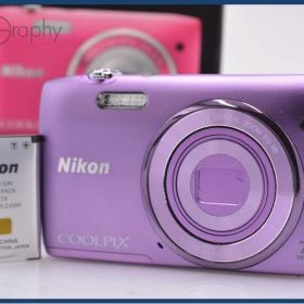 難あり ニコン Nikon COOLPIX S3500 7x 元箱、バッテリー付属 同梱無料 #yk8503