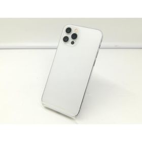 【中古】Apple au 【SIMロック解除済み】 iPhone 12 Pro 128GB シルバー MGM63J/A【札幌】保証期間１週間【ランクC】