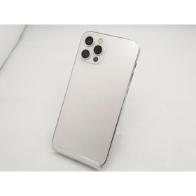 【中古】Apple SoftBank 【SIMロック解除済み】 iPhone 12 Pro 128GB シルバー MGM63J/A【広島本通】保証期間１ヶ月【ランクC】