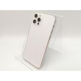 【中古】Apple docomo 【SIMロック解除済み】 iPhone 12 Pro 128GB シルバー MGM63J/A【池袋東口】保証期間１ヶ月【ランクC】