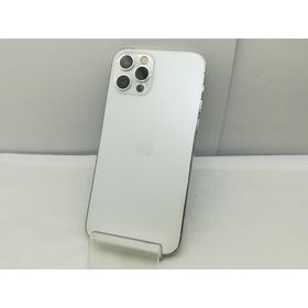 【中古】Apple 楽天モバイル 【SIMフリー】 iPhone 12 Pro 128GB シルバー MGM63J/A【川崎】保証期間１ヶ月【ランクC】