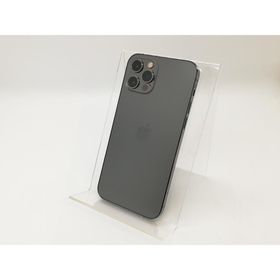 【中古】Apple 国内版 【SIMフリー】 iPhone 12 Pro 128GB グラファイト MGM53J/A【秋葉4号】保証期間１ヶ月【ランクC】