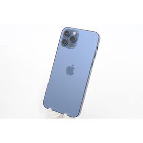 [中古]SIMフリー Apple iPhone12 Pro 128GB Pacific Blue A2406 MGM83J/A