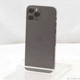〔中古〕Apple(アップル) iPhone12 Pro 128GB グラファイト MGM53J／A SIMフリー〔262-ud〕