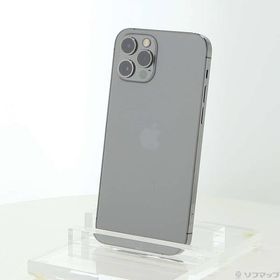 〔中古〕Apple(アップル) iPhone12 Pro 128GB グラファイト MGM53J／A SIMフリー 〔ネットワーク利用制限▲〕〔262-ud〕