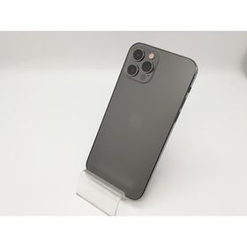 【中古】Apple au 【SIMロック解除済み】 iPhone 12 Pro 128GB グラファイト MGM53J/A【アリオ倉敷】保証期間１ヶ月【ランクB】