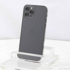 〔中古〕Apple(アップル) iPhone12 Pro 128GB グラファイト NGM53J／A SIMフリー〔295-ud〕