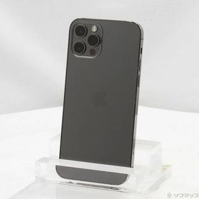 〔中古〕Apple(アップル) iPhone12 Pro 128GB グラファイト NGM53J／A SIMフリー〔348-ud〕
