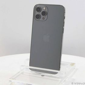 〔中古〕Apple(アップル) iPhone12 Pro 128GB グラファイト MGM53J／A SIMフリー〔196-ud〕