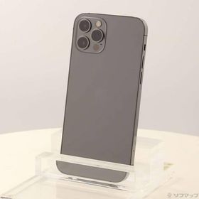 〔中古〕Apple(アップル) iPhone12 Pro 128GB グラファイト MGM53J／A SIMフリー〔295-ud〕