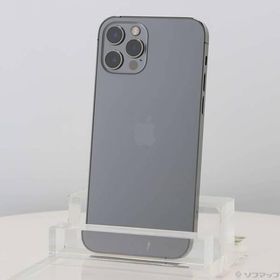 〔中古〕Apple(アップル) iPhone12 Pro 128GB グラファイト MGM53J／A SIMフリー〔276-ud〕