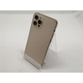 【中古】Apple SoftBank 【SIMロック解除済み】 iPhone 12 Pro 256GB ゴールド MGMC3J/A【宇田川】保証期間１ヶ月【ランクC】