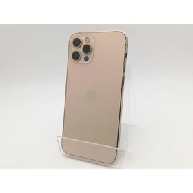 【中古】Apple docomo 【SIMロック解除済み】 iPhone 12 Pro 256GB ゴールド MGMC3J/A【柏】保証期間１ヶ月【ランクC】