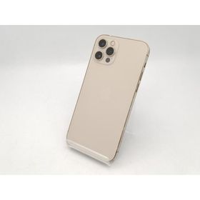 【中古】Apple docomo 【SIMロック解除済み】 iPhone 12 Pro 256GB ゴールド MGMC3J/A【府中ル・シーニュ】保証期間１ヶ月【ランクB】