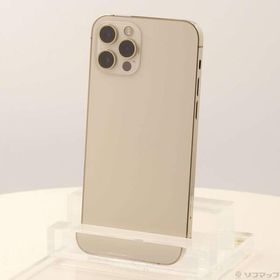 〔中古〕Apple(アップル) iPhone12 Pro 256GB ゴールド MGMC3J／A SIMフリー〔295-ud〕
