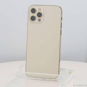 〔中古〕Apple(アップル) iPhone12 Pro 256GB ゴールド MGMC3J／A SIMフリー〔276-ud〕