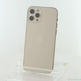 〔中古〕Apple(アップル) iPhone12 Pro 256GB ゴールド MGMC3J／A SIMフリー〔297-ud〕