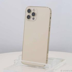 〔中古〕Apple(アップル) iPhone12 Pro 256GB ゴールド MGMC3J／A SIMフリー〔276-ud〕