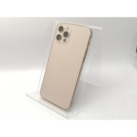 【中古】Apple docomo 【SIMロック解除済み】 iPhone 12 Pro 256GB ゴールド MGMC3J/A【高崎モントレー】保証期間１ヶ月【ランクB】