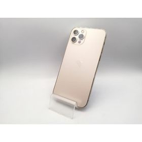 【中古】Apple 楽天モバイル 【SIMフリー】 iPhone 12 Pro 256GB ゴールド MGMC3J/A【秋葉本店】保証期間１ヶ月【ランクA】