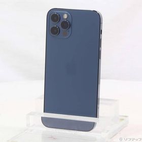 〔中古〕Apple(アップル) iPhone12 Pro 256GB パシフィックブルー MGMD3J／A SIMフリー〔295-ud〕