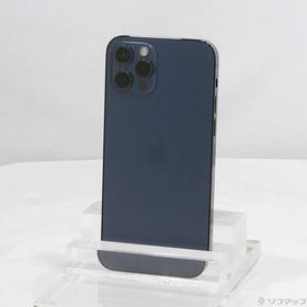 〔中古〕Apple(アップル) iPhone12 Pro 256GB パシフィックブルー MGMD3J／A SIMフリー〔276-ud〕