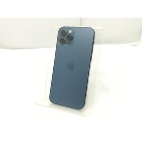 【中古】Apple 国内版 【SIMフリー】 iPhone 12 Pro 256GB パシフィックブルー MGMD3J/A【川崎】保証期間１ヶ月【ランクA】