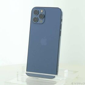 〔中古〕Apple(アップル) iPhone12 Pro 256GB パシフィックブルー MGMD3J／A SIMフリー〔276-ud〕