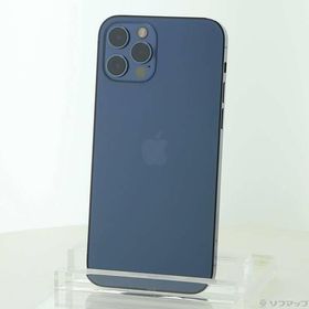 〔中古〕Apple(アップル) iPhone12 Pro 256GB パシフィックブルー MGMD3J／A SIMフリー〔269-ud〕