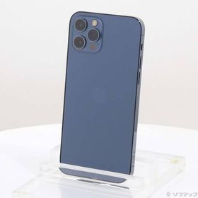 〔中古〕Apple(アップル) iPhone12 Pro 256GB パシフィックブルー MGMD3J／A SIMフリー〔348-ud〕