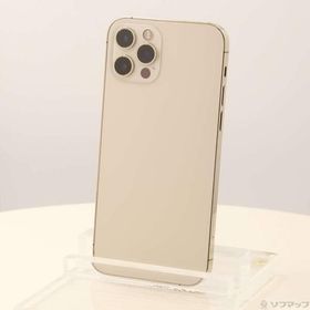 〔中古〕Apple(アップル) iPhone12 Pro 128GB ゴールド MGM73J／A SoftBank〔349-ud〕