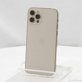 〔中古〕Apple(アップル) iPhone12 Pro 128GB ゴールド MGM73J／A SoftBank〔344-ud〕