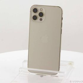 〔中古〕Apple(アップル) iPhone12 Pro 128GB ゴールド MGM73J／A SIMフリー 〔ネットワーク利用制限▲〕〔258-ud〕