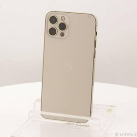 〔中古〕Apple(アップル) iPhone12 Pro 128GB ゴールド MGM73J／A SIMフリー〔348-ud〕