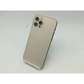 【中古】Apple docomo 【SIMロック解除済み】 iPhone 12 Pro 128GB ゴールド MGM73J/A【広島】保証期間１ヶ月【ランクC】