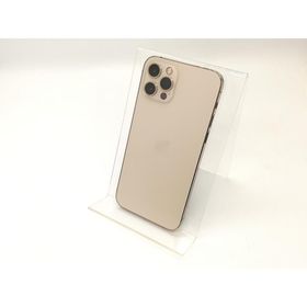 【中古】Apple au 【SIMロック解除済み】 iPhone 12 Pro 128GB ゴールド MGM73J/A【秋葉4号】保証期間１ヶ月【ランクB】