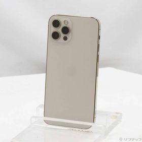 〔中古〕Apple(アップル) iPhone12 Pro 128GB ゴールド MGM73J／A SIMフリー〔348-ud〕