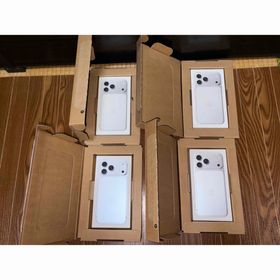 アップル(Apple)のiPhone17pro max256gb シルバー 未開封4台セット(スマートフォン本体)