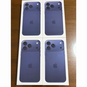 アップル(Apple)のiPhone17 ProMax 256GB ディープブルー4台(スマートフォン本体)