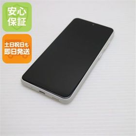 安心保証 美品 SC-56B Galaxy A22 5G ブラック 白ロム