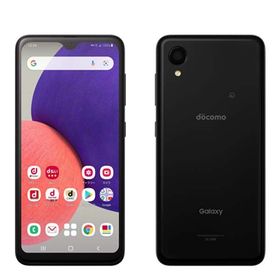【中古】 SC-56B Galaxy A22 5G ブラック sc56bbk6mtm