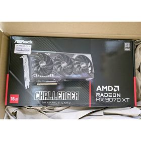 新品未開封 ASRock Radeon RX 9070XT Challenger(PCパーツ)