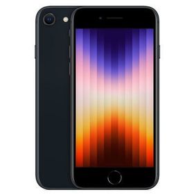 美品 iPhone SE3 64GB ミッドナイト シムフリー