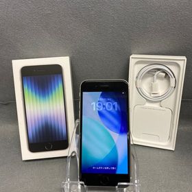美品 国内版 SIMフリー iPhoneSE 第３世代 64GB スターライト色