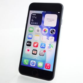 【SIMフリー】iPhoneSE3 64GB ミッドナイト 電池96％ 利用制限〇