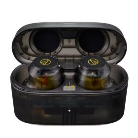 【国内正規品】audio-technica フルワイヤレスイヤホン ATH-CKS30TW+ SOLID BASSシリーズ 低遅延 IP55 (スケルトン)
