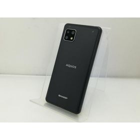 【中古】SHARP 国内版 【SIMフリー】 AQUOS sense4 ブラック 4GB 64GB SH-M15【大須】保証期間１ヶ月【ランクB】