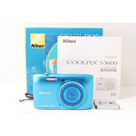 ニコン(Nikon)のシャッター、フラッシュOK★Nikon COOLPIX S3600★5904(コンパクトデジタルカメラ)