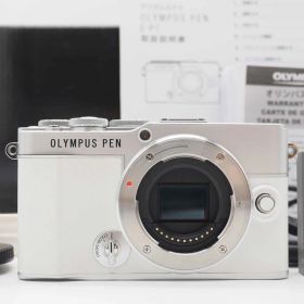 オリンパス Olympus Pen E-P7 20.3MP Digital Camera White 2042 shots 元箱 [新品同様] #Z6187A
