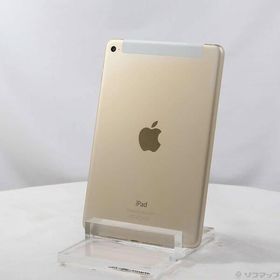 〔中古〕Apple(アップル) iPad mini 4 32GB ゴールド MNWG2J／A docomoロック解除SIMフリー〔349-ud〕